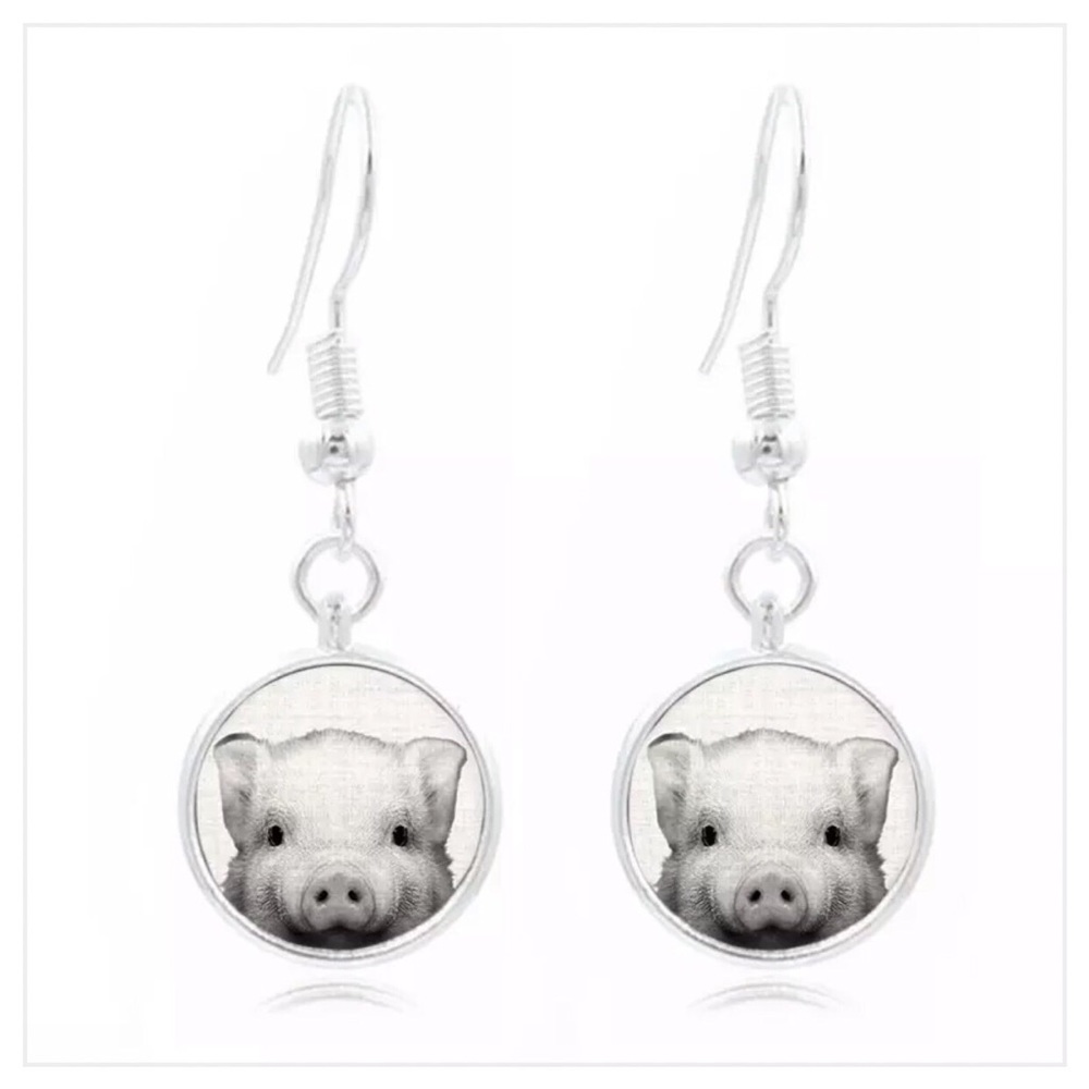 THIS LITTLE PIGGY . . .  EARRINGS